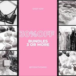 30% OFF 3 or more items